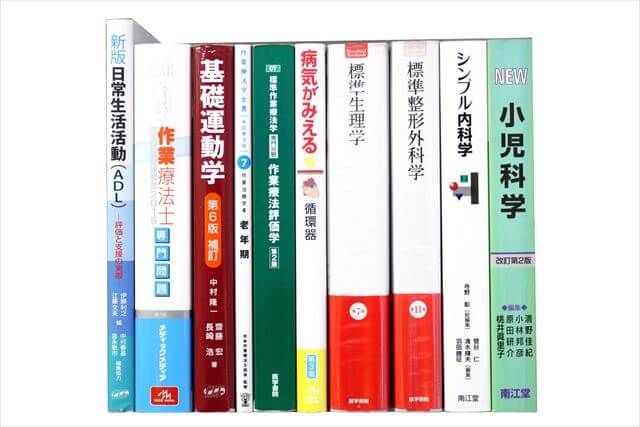 医学書･医学専門書、理学療法・作業療法・運動療法・リハビリテーションの教科書・専門書の買取