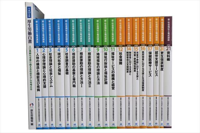 社会福祉士試験 参考書・問題集の買取