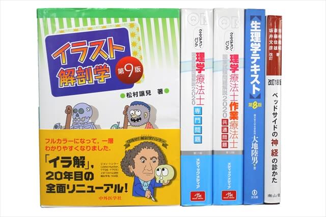 医学書･医学専門書、理学療法・作業療法・運動療法・リハビリテーションの教科書・専門書の買取