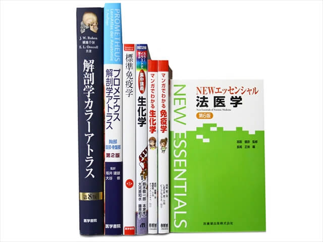 医学書･医学専門書、解剖学の教科書・専門書の買取