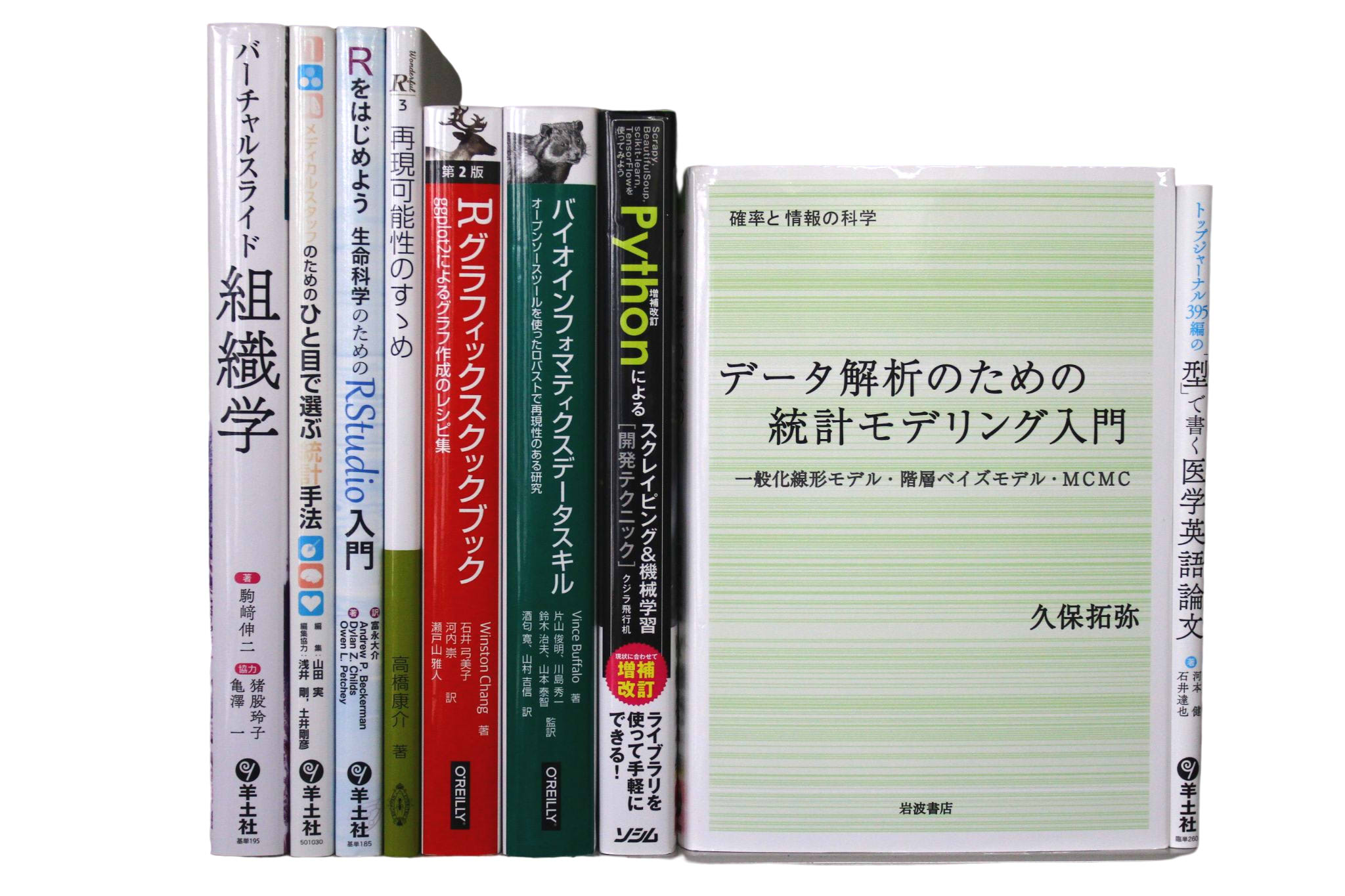 統計学、物理学の教科書・専門書の買取