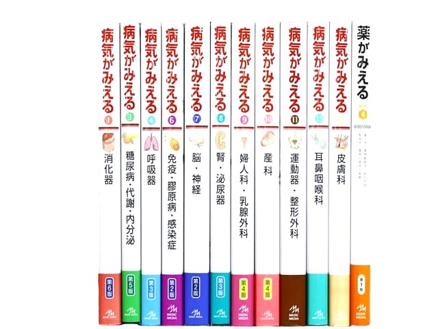 医学書・医学専門書、薬学の教科書・専門書等の買取
