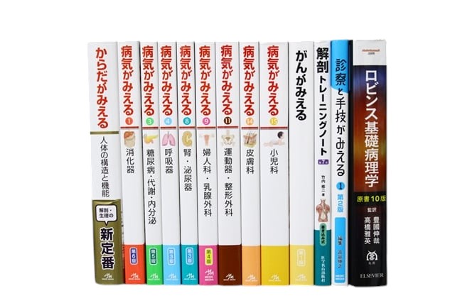 医学書・医学専門書、解剖学の教科書・専門書等の買取