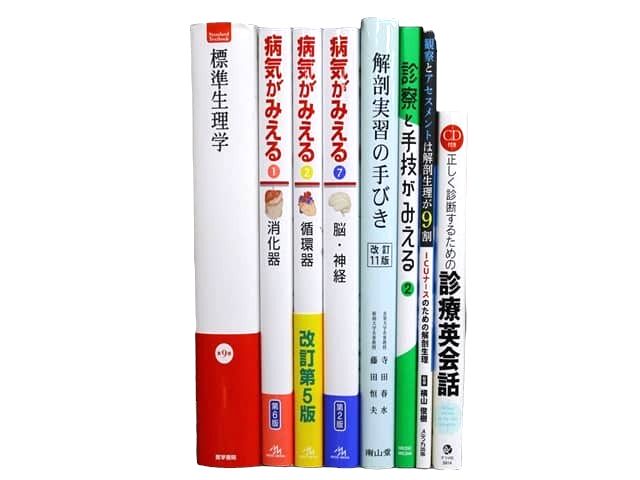 医学書・医学専門書、解剖学の教科書・専門書等の買取