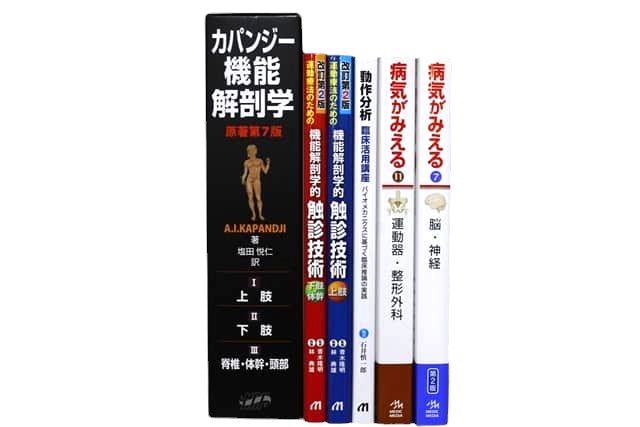 医学書・医学専門書、解剖学の教科書・専門書等の買取