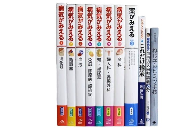 医学書・医学専門書、解剖学の教科書・専門書等の買取